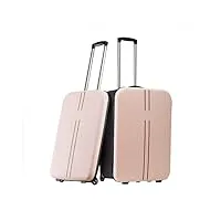 drmee valise à main bagage À main pliable valises robustes et durables avec valise de voyage À roulettes bagages cabine (color : c, size : 20inch)