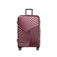 eypkpl bagages cabine les valises extensibles portent des valises à bagages avec des roues tsa customs lock en alliage d'aluminium épaissi tige de traction lisse utilisation douce