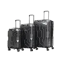 drmee valise à main ensembles de bagages 3 pièces valises de grande capacité bagages À main tsa customs suitcase bagages cabine (color : g, size : 20+24+28in)