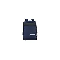 tabker sac à dos sac à dos en tissu oxford occasionnel d'affaires, conception d'interface usb externe, convient aux hommes, en plein air, alpinismebackpack (bleu marine)