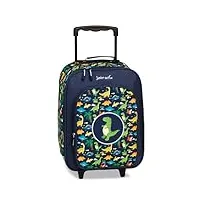 fabrizio 20672 valise légère à roulettes pour enfant, bleu foncé, bagages souples