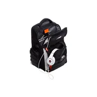 classic flyby backpack black sac multi-fonctions