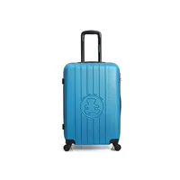 valise lulu castagnette valise grand format rigide 75cm lulu bear - bleu