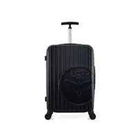 valise lpb - valise weekend abs/pc romane 4 roues 65 cm - noir