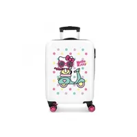 valise joumma bags valise cabine hello kitty girl gang - blanc 7538