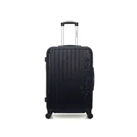 valise american travel - valise weekend abs budapest 4 roues 65 cm - noir
