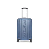 valise american travel - valise weekend abs springfield-a 4 roues 60 cm - marine