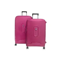 set de 2 valises delsey set de 2 valises rose - moncey2