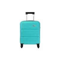 valise david jones valise cabine xs underseat rigide abs 45cm turquoise
