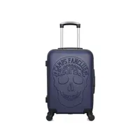 valise camps united - valise cabine abs cornell 4 roues 55 cm - marine