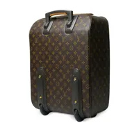 louis vuitton valise monogram pegase pre-owned (2007) - marron