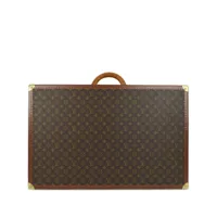 louis vuitton pre-owned valise alzer 75 (années 1990-2000) - marron