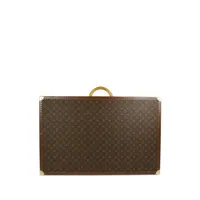 louis vuitton pre-owned valise alzer 80 (années 1990-2000) - marron