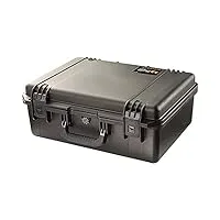 peli storm im2600 valise de transport extrêmement résistante, étanche à l'eau et à la poussière, capacité de35l, fabriquée aux États-unis, avec insert en mousse personnalisable, couleur: noire