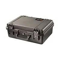 peli storm im2400 valise pour caméra professionnelle, étanche à l'eau et à la poussière, capacité de 26l, fabriquée aux États-unis, avec insert de mousse personnalisable, couleur: noire