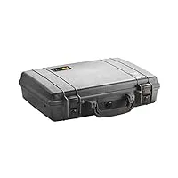 peli 1470 valise professionnelle pour ordinateur portable, étanche à l'eau et à la poussière ip67, capacité de11l, fabriquée aux États-unis, sans mousse, couleur: noire