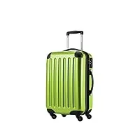 hauptstadtkoffer - alex - bagage à main cabine, trolley rigide, 55 cm, 42 litres, pomme verte