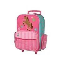 stephen joseph valise à roulettes classique, multicolore, taille unique, girl horse