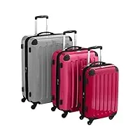 hauptstadtkoffer sets de bagages, 75 cm, 235 l, multicolore