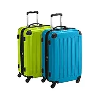 hauptstadtkoffer sets de bagages, 65 cm, 148 l, multicolore