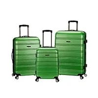 rockland, set de bagages mixte adulte, green (vert) - f160