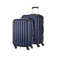 hauptstadtkoffer ganzjährig 15 koffer-set 55/65 cm, multicolore, set 55/65 cm, ensemble de bagages
