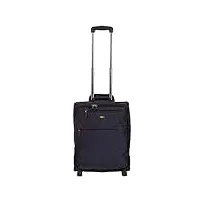 valise de cabine 2 roulettes bric's x-travel soft - bleu azul oscuro