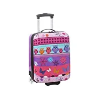 valise cabine 50 cm pour enfant violet