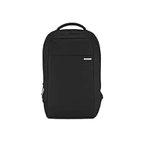 incase icon lite laptop sac à dos pour jusqu'à 15-pouces macbook pro, ipad, noir