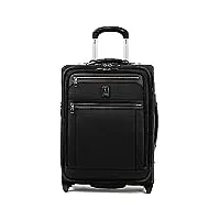 travelpro platinum elite international valise de cabine extensible, noir ombré., carry-on 20-inch, platinum elite softside valise verticale extensible