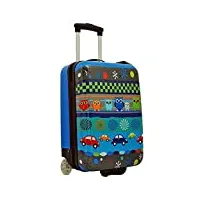 snowball valise cabine 50 cm bleu enfant, bleu, 32 x 50 x 20 cm, bleu, 32 x 50 x 20 cm