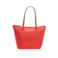 lacoste petit sac cabas concept femme haut rouge