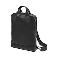 moleskine - sacoche pour appareils, sac vertical pour pc, sac à dos pour ordinateur portable, ipad, ordinateur jusqu'à 15.4'', taille 29 x 39 x 6 cm, couleur noir