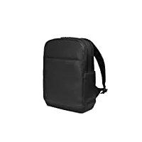 moleskine - sac à dos classique pro, sac à dos professionnel de bureau, sac à dos pc pour ordinateur portable, ipad jusqu'à 15'', sac à dos de travail homme, taille 43 x 33 x 14 cm, noir