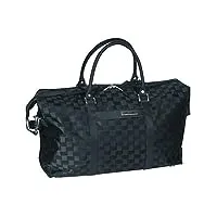 savebag - square - ketty - sac de voyage cabine - noir - 50 x 20 x 30 cm - 1,15 kg - 30 l