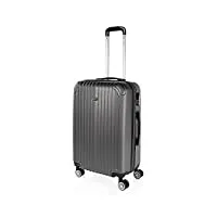 itaca - valise moyenne, valises rigides, valise rigide, valise semaine pour tout voyage, valise soute de luxe t71560, anthracite