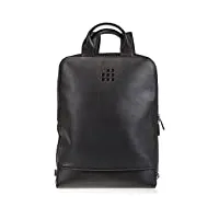 moleskine - sacoche verticale classique pour ordinateur portable, sac à dos en cuir pour ordinateur portable, tablette et ipad jusqu'à 15'', sac de bureau et de travail, format 30 x 8,5 x 40 cm, noir