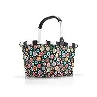 reisenthel carrybag cabas de fitness, 48 cm, 22 liters, multicolore (happy flowers)