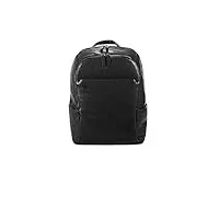 piquadro black square sac à dos cuir 39 cm compartiment laptop
