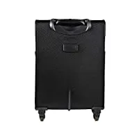 exacompta - réf. 18934e - 1 valise cabine exactive - valise pour ordinateur portable jusqu'à 15,6"- port usb et câble intégrés pour recharge télephone ou tablette - dim 37 x 55 x 23 cm- noir