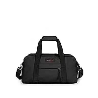 eastpak - compact + - sac de voyage, 23 x 44 x 21, 24 l, black (noir)