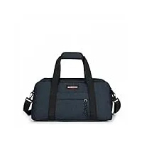 eastpak - compact + - sac de voyage, 23 x 44 x 21, 24 l, triple denim (bleu)
