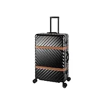 travelhouse paris valise de voyage à roulettes avec cadre en aluminium grand choix de couleurs (s, m, l, xl), noir , xl koffer, valise