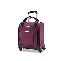 samsonite valise à roulettes sous siège avec port usb, violet, one size, valise à roulettes avec port usb