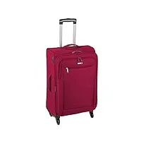 d&n travel line 6804 bagage cabine, 66 cm, 63 liters, rouge (dunkelrot)