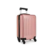 kono valise rigide abs grande taille bagage de 28 pouces léger 4 roulettes (28", nu)