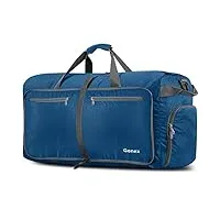 gonex sacs polochons pliable / sac de sport pour voyage / sport pour mixte adulte 150l bleu