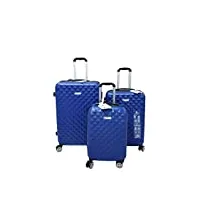 hoffmanns set de bagage bleu bleu l,xl,xxl
