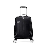trolley bagages à roulettes bagage à main fille unisexe sac à main - cabine fashion lady fengming (couleur : noir, taille : 38 * 23 * 55cm)
