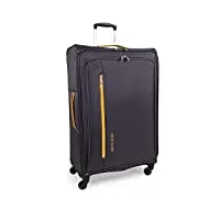 pierre cardin valise cion souple avec roues résistantes | valise télescopique avec sangles de rangement cl610m